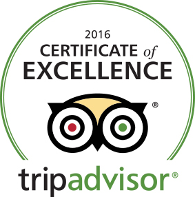 Certificado de Excelencia de TripAdvisor